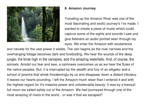 Garin Bader original piano music - Amazon Journey